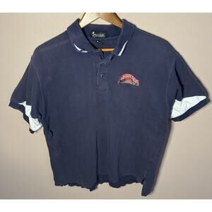 Spotlight Wrigley Field Chiago Cubs 90's Blue Polo M